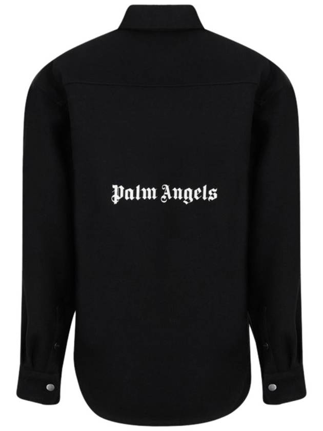 Long Sleeve Shirt PMES012F23FAB002 1001 - PALM ANGELS - BALAAN 3