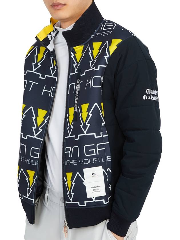 ECCO Hybrid Insulated Jacket Navy - HORN GARMENT - BALAAN 7