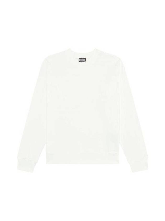 Moletom S-Rob-Megoval Sweatshirt White - DIESEL - BALAAN 1