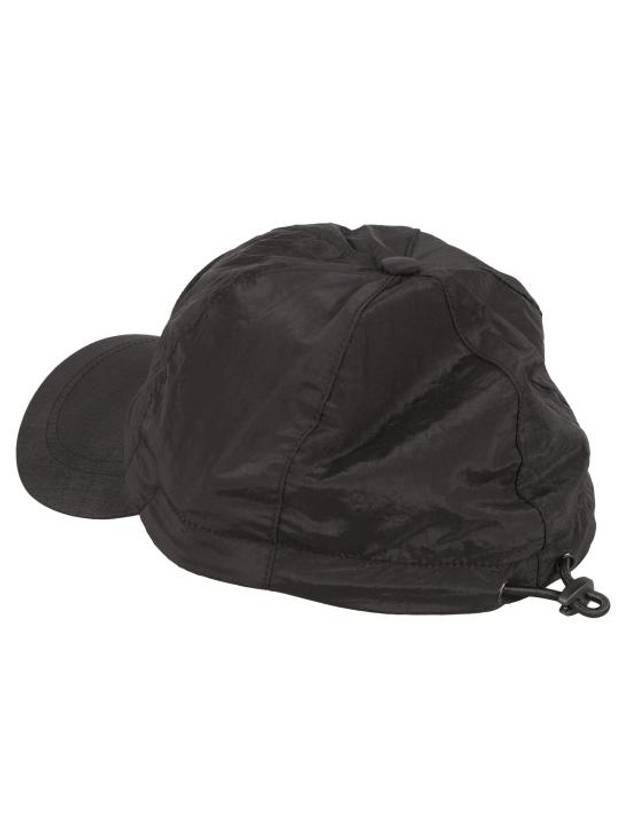 Logo Nylon Metal 6-Panel Ball Cap Black - STONE ISLAND - BALAAN 5