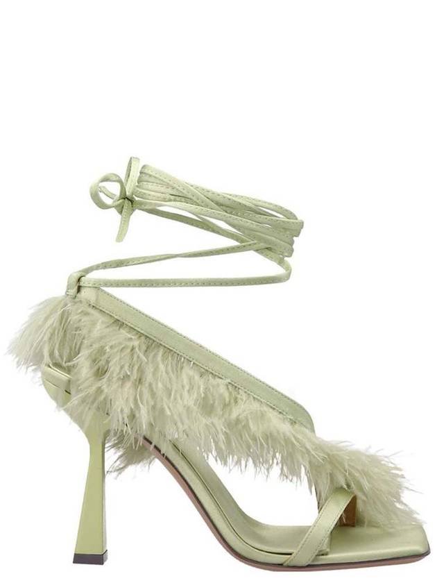 Sebastian 'Feather Wrap’ Sandals - SEBASTIAN - BALAAN 1