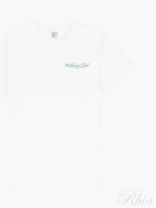 1800 Health T Shirt White Ocean TO042S405HW - SPORTY & RICH - BALAAN 1