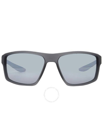 Nike Silver Flash Rectangular Unisex Sunglasses NIKE BRAZEN FURY DC 3294 021 60 - NIKE - BALAAN 1