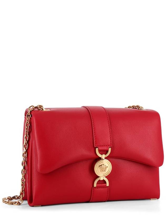 Versace Red Kleio Lambskin Crossbody Bag - VERSACE - BALAAN 3