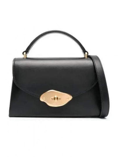 Lana Small Top Handle Cross Bag Black - MULBERRY - BALAAN 2