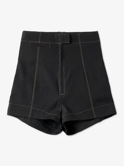 Le Short Areia High Waisted Mini Shorts Black - JACQUEMUS - BALAAN 2