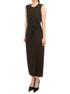 15621032650 LOCUSTA 002 Women s Sleeveless Long Dress - MAX MARA - BALAAN 4