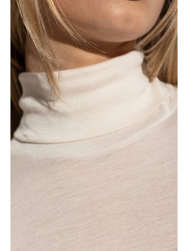 Hanro Silk Turtleneck, Women's, Cream - HANRO - BALAAN 5