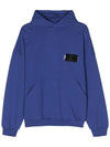 Gaffer Maxi Hoodie Blue - BALENCIAGA - BALAAN 3