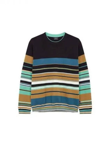 PS multi stripe cotton knit black 270634 - PAUL SMITH - BALAAN 1