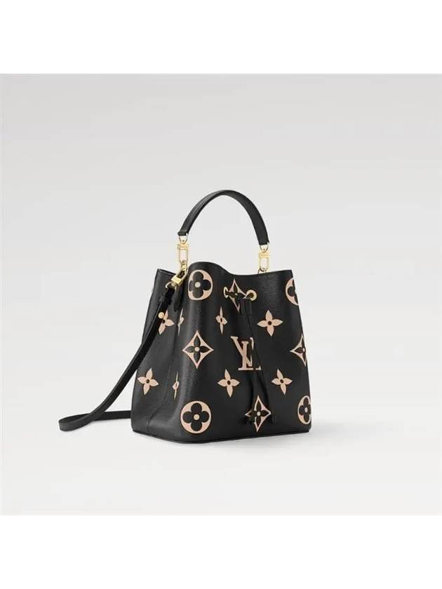 Neonoe MM Bi-Color Monogram Empreinte Bucket Bag Black - LOUIS VUITTON - BALAAN 4