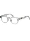 Glasses frame ML5157D 020 transparent horn rim Asian fit - MONCLER - BALAAN 7