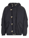 Dasmo Hooded Jacket Black - ISABEL MARANT - BALAAN 2