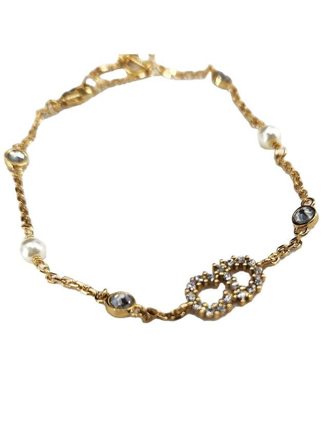 Claire D Lune Pearl Bracelet Gold - DIOR - BALAAN 3