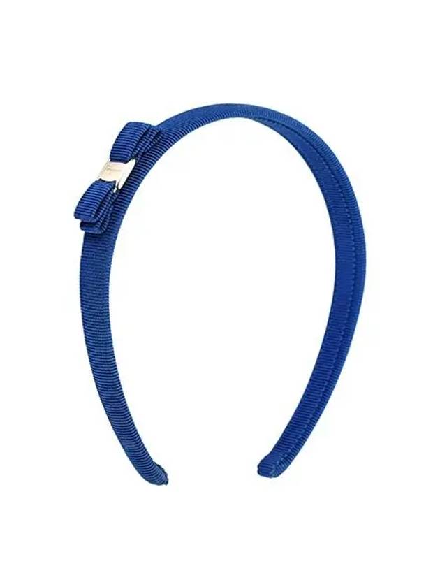 Vara Bow Headband Blue - SALVATORE FERRAGAMO - BALAAN 5