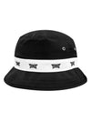 Logo repeat bucket hat golf bucket hat black - PXG - BALAAN 1