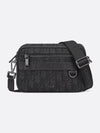 Safari Mini Oblique Jacquard Messenger Bag Black - DIOR - BALAAN 2