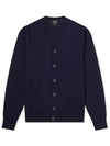 Samuel V-Neck Wool Cardigan Blue - A.P.C. - BALAAN 2