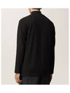 Y3 logo mockneck long sleeve tshirt - YOHJI YAMAMOTO - BALAAN 4