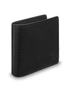 Multiple Epi Leather Half Wallet Black - LOUIS VUITTON - BALAAN 3