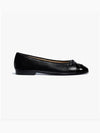 Lambskin Ballerina Flats Black - CHANEL - BALAAN 3