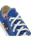 Chuck Taylor low top sneakers AZ P1K121 001 BLUE - COMME DES GARCONS - BALAAN 8