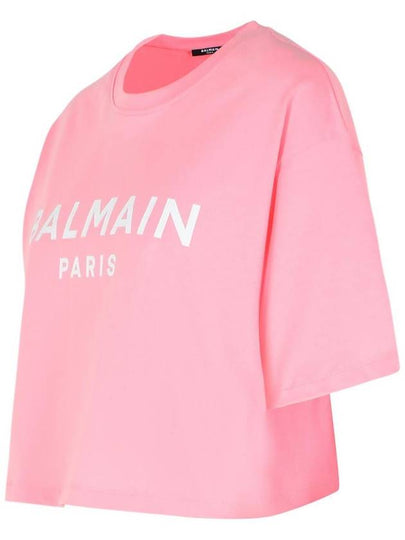 Balmain Pink Cotton Top - BALMAIN - BALAAN 2