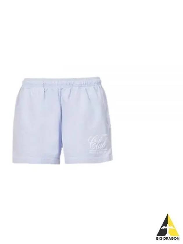 COUNTRY CLUB SHORT CHAMBRAYwhite SH881 shorts - SPORTY & RICH - BALAAN 1