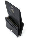 Rockstud Logo Half Wallet Black - VALENTINO - BALAAN 6