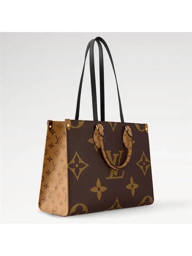 OnTheGo MM Monogram Tote Bag Brown - LOUIS VUITTON - BALAAN 3