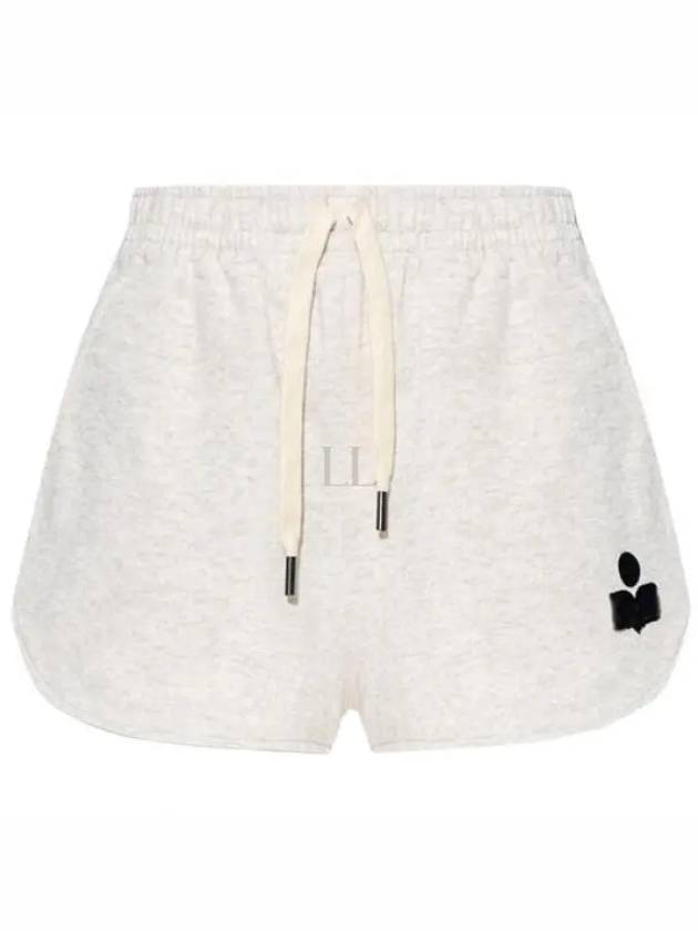 Mipha SH0022FA A1M07E 23EC logo banding short pants - ISABEL MARANT - BALAAN 1