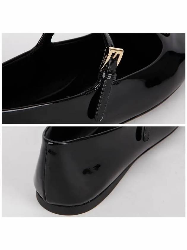 Patent Leather Ballerinas Black - PRADA - BALAAN 6