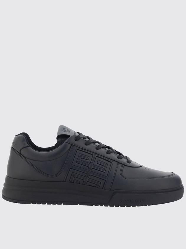 G4 Logo Calfskin Low Top Sneakers Black - GIVENCHY - BALAAN 2