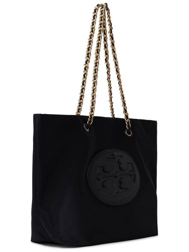 Ella Chain Tote Bag Black - TORY BURCH - BALAAN 3