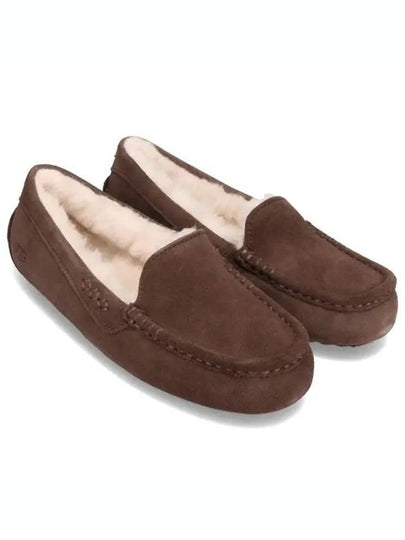 Ansley Fur Moccasin Slipper Espresso - UGG - BALAAN 2