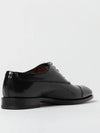 Men's Toe Cap Leather Oxford Black - SALVATORE FERRAGAMO - BALAAN 4