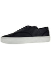 Venice Leather Low Top Sneakers Black - SAINT LAURENT - BALAAN 3