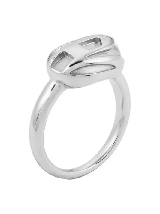 Male Man Silver Ring DX1485040 - DIESEL - BALAAN 2