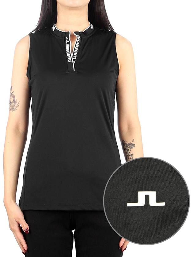 Women's Leya Sleeveless Black - J.LINDEBERG - BALAAN 2