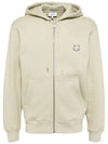 Maison Kitsune Bold Fox Head Patch Men s Brushed Hood Zip up MM00714 P129 - POLO RALPH LAUREN - BALAAN 1