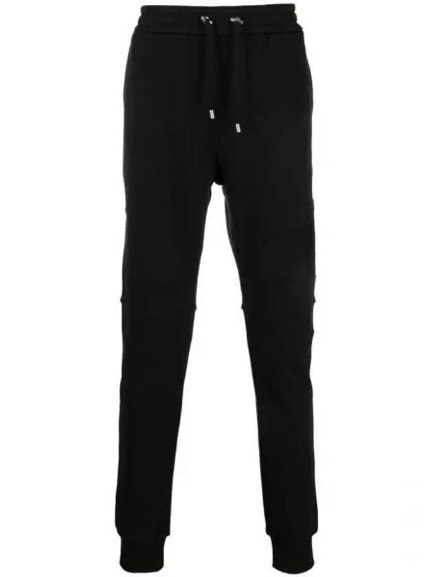 Embroidered Logo Track Pants Black - BALMAIN - BALAAN 2