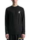 Men's Hand Off Logo Sweatshirt Black - OFF WHITE - BALAAN 5