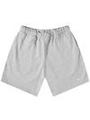 NRG Solo Swoosh Fleece Shorts Grey - NIKE - BALAAN 1