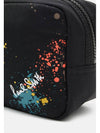 Paul Smith Black Paint Splatter Pouch - PAUL SMITH - BALAAN 7