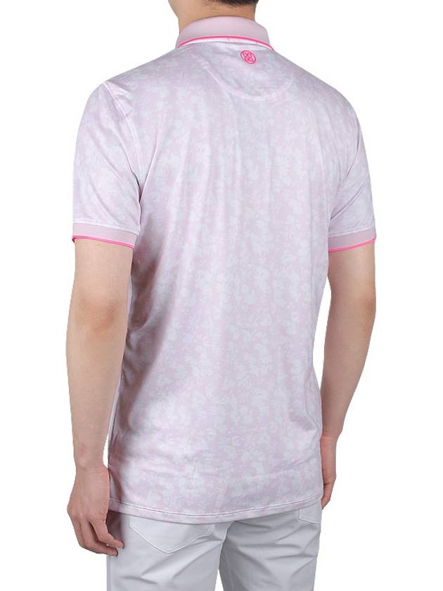 Golf Wear Men s Collar Short Sleeve T Shirt G4MS23K061 BLUSH - G/FORE - BALAAN 6