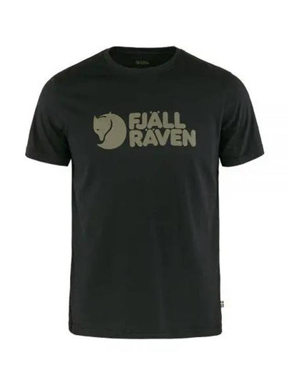 Men's Logo T Shirt Black - FJALL RAVEN - BALAAN 2