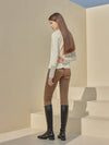 Es Slim Cut Skinny Pants Brown - ARIFF - BALAAN 2