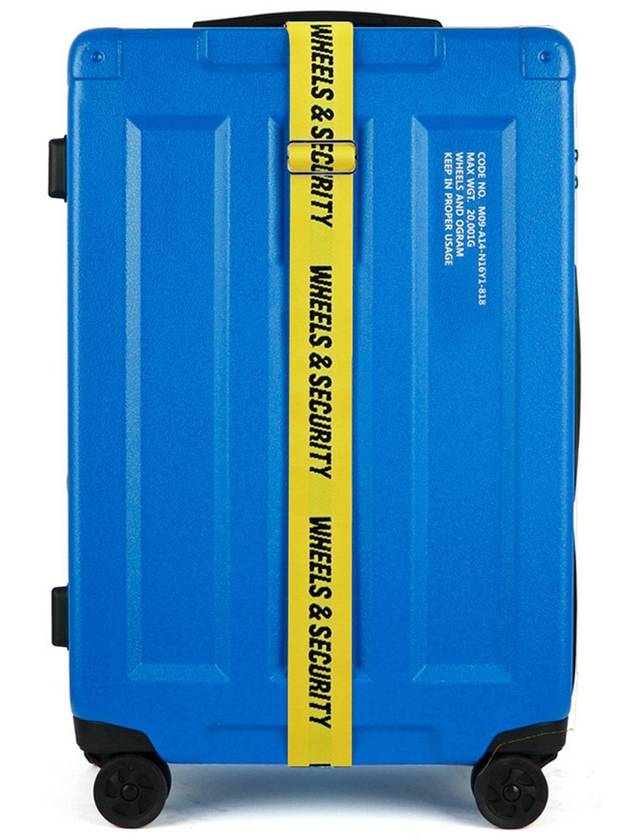 Wheels Containers PC hard carrier 24 inch cargo blue - RAVRAC - BALAAN 2