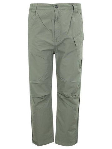 Flat Nylon Regular Utility Straight Pants Green - CP COMPANY - BALAAN 1