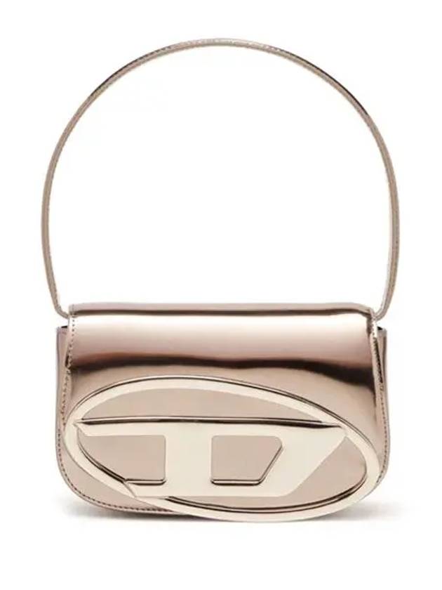 1DR Mirrored Leather Shoulder Bag Bronze - DIESEL - BALAAN 2